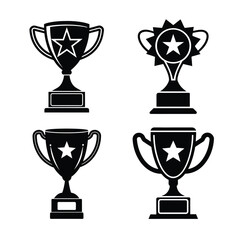 Trophy silhouette bundle