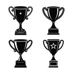Trophy silhouette bundle