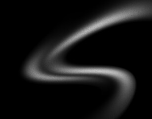 Monochrome abstract dark gradient, black white grainy background, noise texture banner header backdrop design