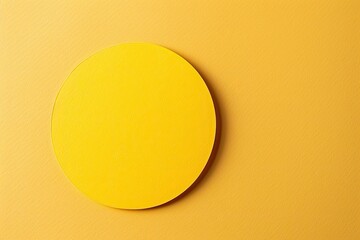 High Definition Visual of Circle Sticker Branding Stationery with Design Space