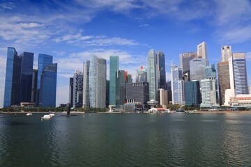 Naklejka premium Singapore City photo