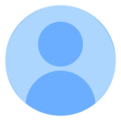 Default avatar profile icon. Social media user image. Blue avatar icon. Blank profile silhouette. Vector illustration.