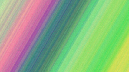 Diagonal gradient of pink purple blue and green abstract pixel art background