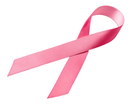 Pink Ribbon Symbol: Breast Cancer Awareness