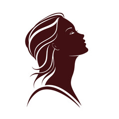 silhouette of a woman