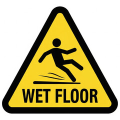 caution wet floor