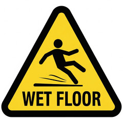 caution wet floor