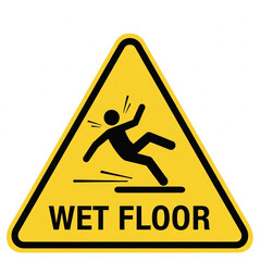 caution wet floor