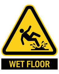 caution wet floor