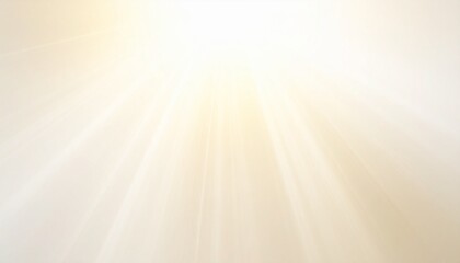柔らかな白と淡い金色が溶け合い、中央から広がる光の筋が穏やかで神聖な空間を演出するグラデーション

