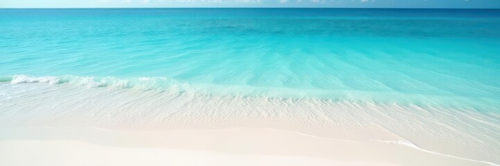 Azure shallows lap white sand, sunlit ripples  , tropical, coast