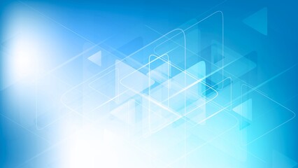 Blue Modern Abstract Company Zoom Virtual Background