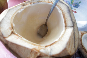 coconut milk cocktail