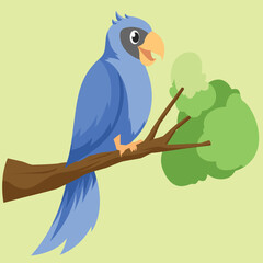 children's illustration of adventure in the forest