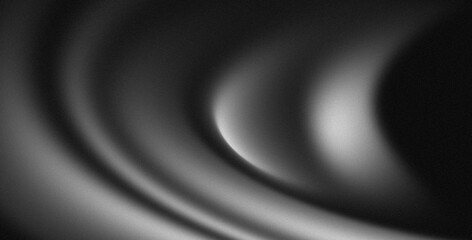 Gray grainy background, black white gradient grayscale abstract monochrome noise texture banner, header cover wallpaper backdrop design