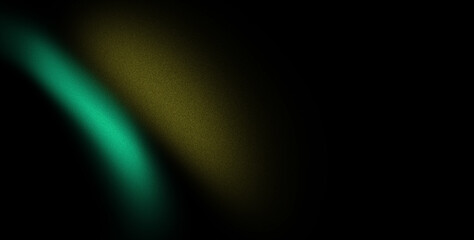 Grainy noisy background, vibrant noise texture, green yellow black abstract color gradient banner header poster cover flyer backdrop design