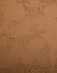Textured brown wall surface