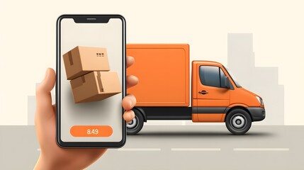 mobile app for real time parcel delivery updates