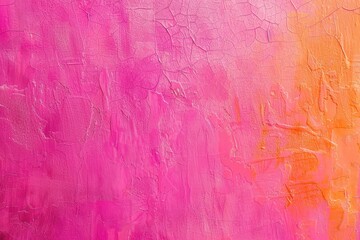 Obraz premium Magenta Pink Orange Grainy Gradient Background Noise Texture Banner, Retro Summer Vibrant Poster Backdrop Designhigh Detail, 8K