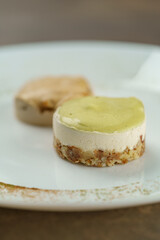 Gourmet Vegan Dessert Photography - Sugar-Free Gluten-Free Plant-Based Sweets, Chef-Styled Plating with Superfoods - Healthy Indulgence