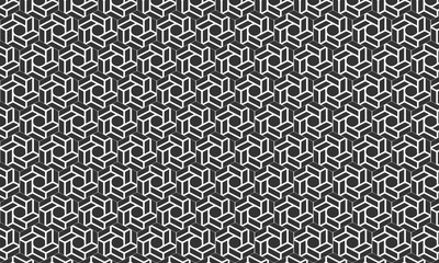 Abstract geometric pattern with cmyk and rgb color elements