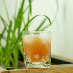 Trendy Cocktails & Wellness Drinks Photography - Chaga, Matcha & Adaptogenic Elixirs, Artisanal Mixology - Vibrant Flat Lays & Pour Shots, Pumpkin spice espresso tonic, 