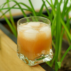 Trendy Cocktails & Wellness Drinks Photography - Chaga, Matcha & Adaptogenic Elixirs, Artisanal Mixology - Vibrant Flat Lays & Pour Shots, Pumpkin spice espresso tonic, 