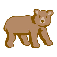 Brown Bear Grizzly Dangerous Wild Animal Nature Lover