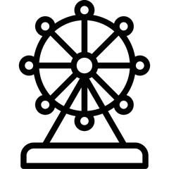 Ferris wheel Icon