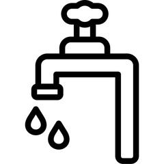 Faucet drip Icon