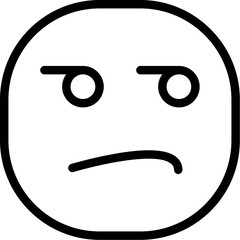 Face unamused Icon