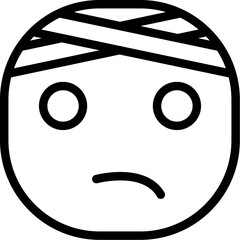 Face head bandage Icon