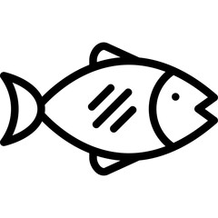 Fish cooked Icon