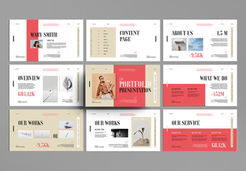 Minimalist Presentation Slide Deck Template