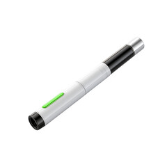Modern white pen with sleek design for professional writing or creative digital art projects