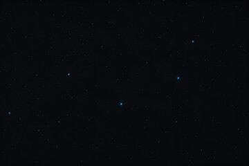 Obraz premium Night Sky Background with Twinkling Stars in Dark Sky