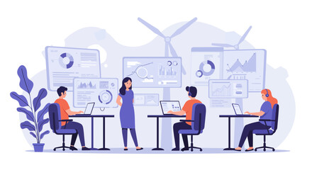 Empty White SVG Illustration Clean Minimalist Background Vector SVG Design