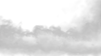 abstract grey fluffy cloud mist fog smoke  isolated on white background