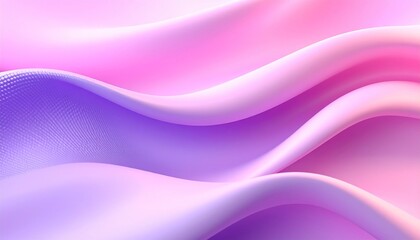 Smooth flowing waves in vibrant pink and purple hues, creating a glossy, silky, and dynamic abstract background.

