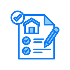 Asset Register blue icon 
