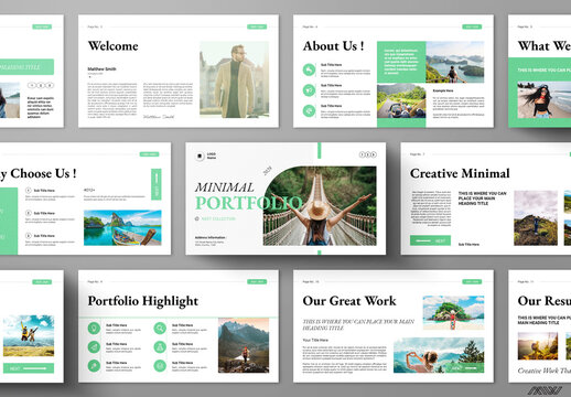 Minimal Portfolio Presentation Template