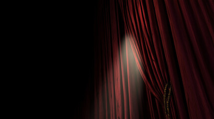 Fototapeta premium abstract red curtain background