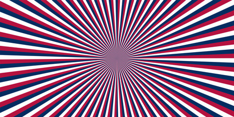 Fototapeta premium white, red, blue rotating light background. design for posters, greeting cards, flyers, social media, banners.