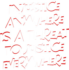 Injustice Anywhere Is A Threat Black History Month