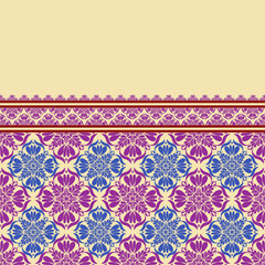 Blue and purple flowers with beautiful stripes