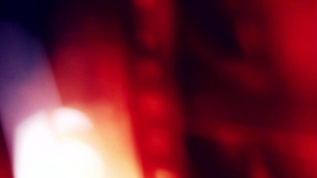 Burning cinematic film transition 