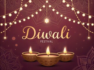 Happy diwali background, Creative happy diwali decorative diya illustration, Happy diwali post design, diwali or dipavali festival, Colorful happy diwali instagram post	