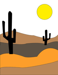 desert scenery 