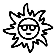 sun Line Icon
