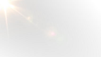 Shining Starburst png with Colorful Light Flare